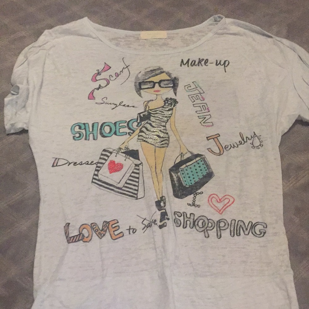 White See Through Tee